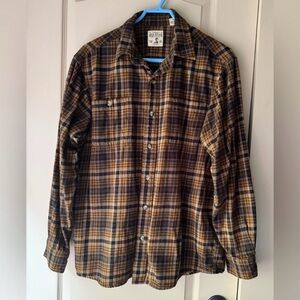 RedHead Brown and Tan Plaid Shirt for Men